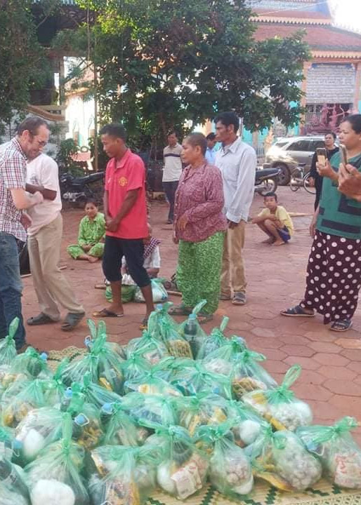 volunteer Relief Food Parcel project